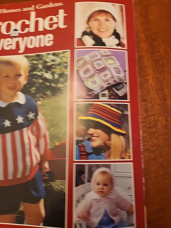 Crochet for Everyone Crochet Book Craft 13 Designs Fast Shipping Tote/Shawl/Baby - Image 3 of 4