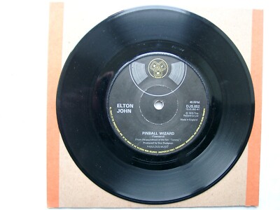 ELTON JOHN - Pinball Wizard 7'' - DJS.652 - 1975 UK - Solid Centre Issue