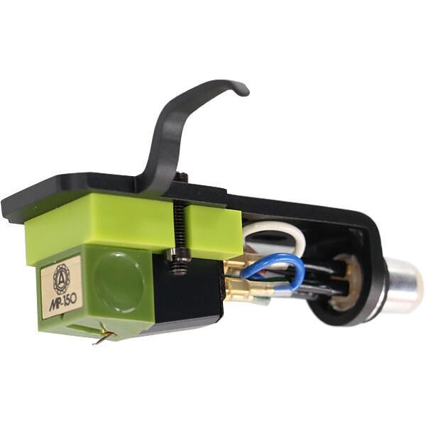 NAGAOKA MP-150H phono cartridge with headshell, curing taper cantilever, elliptical stylus