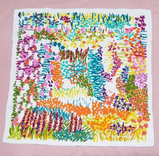 Do-Dottii Unique Cotton Bandana Handkerchief Scarf 23x23 Sq. Bright MultiColor