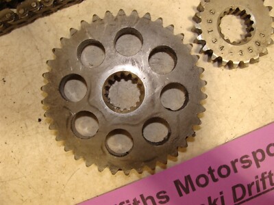 専用 4缶 1979 KAWASAKI Drifter 440 TA440B track drive chain gears sprocket