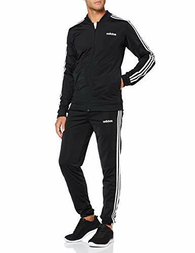 adidas Back To Basic 3 Stripes, Suits Uomo, TUTA TRIACETATO TEMPO LIBERO  Nero XL | eBay