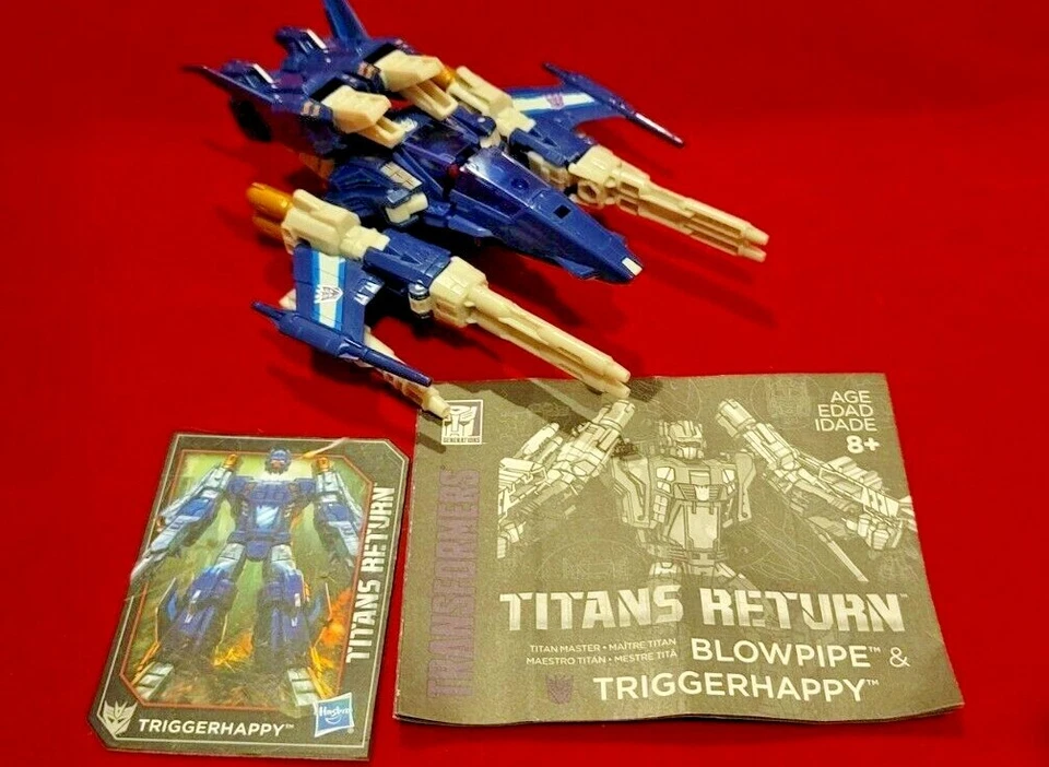 6 Transformers Titans Return HotRod/Blurr/Hardhead/Triger/Highbrow/Breakaway Lot - Image 4 of 4