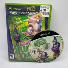 Oddworld Munch's Oddysee Original Microsoft XBOX Complete w/ Case