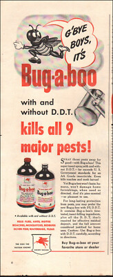 Retro Insect Ad 1946 Vintage ad Bug-a-boo retro insect spray Art Bug Cartoon | eBay