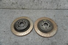 Rear Brake Disc Rotors Rotor Set Mercedes X166 W166 Gle63 Gl63 Ml63 oem