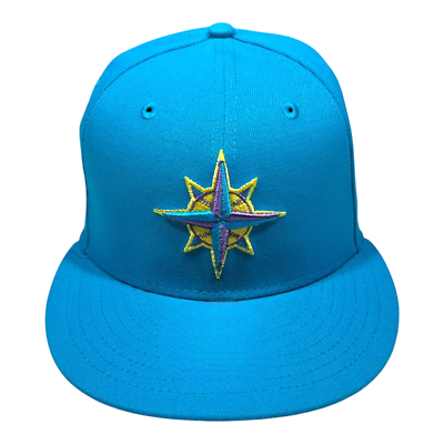 ウェア SEATLE MARINERS CO 2001 ASG 59FIFTY MP New Era Seattle Mariners All Star Game 2001 Glacier Blue