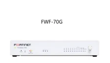 Fortinet FortiWiFi-70G 10 x GE RJ45 +3 year enterprise protection UTP license