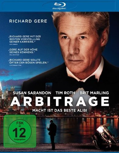 Arbitrage [Blu-ray] (Blu-ray) Richard Gere Susan Sarandon Tim Roth Brit Marling