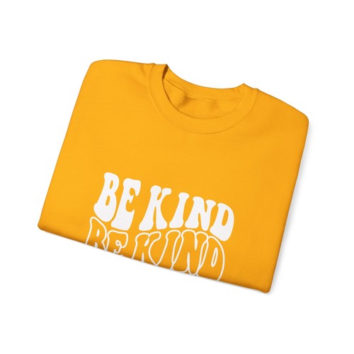 Be Kind Crewneck Sweatshirt, Inspirational Unisex Top, Cozy Apparel Gift, - Picture 11 of 27