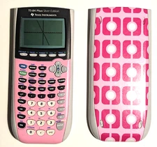 Texas Instruments TI-84 Plus Silver Edition Graphing Calculator Light Pink