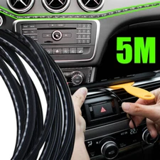 Carbon Fiber Interior Decor Point Edge Gap Door Panel Accessories Molding Line