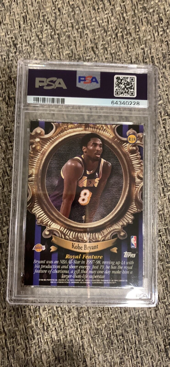 Kobe Bryant 1998 Topps Roundball Royalty Refractor W/ Coating PSA 