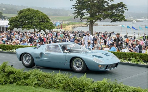 1/12 FORD GT40 STREET BLUE METALLIC G1201309 GMP PEBBLE BEACH WINNER - Picture 24 of 24