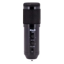 CAD Audio U49 USB Side Address Studio Microphone with Headphone Monitor and Echo