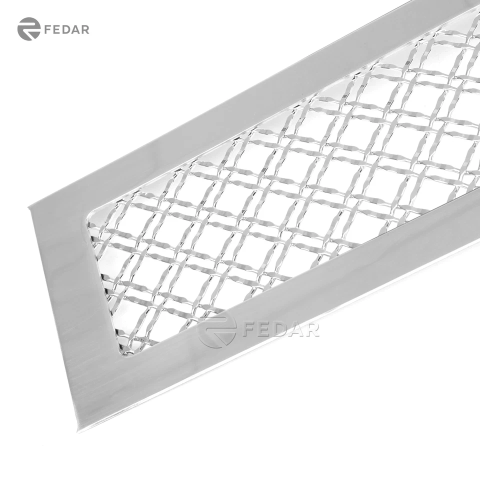 Fit 2015-2016 Chevy Silverado 2500HD/3500HD Dual Weave Mesh Grille Combo Insert - Изображение 3 из 4