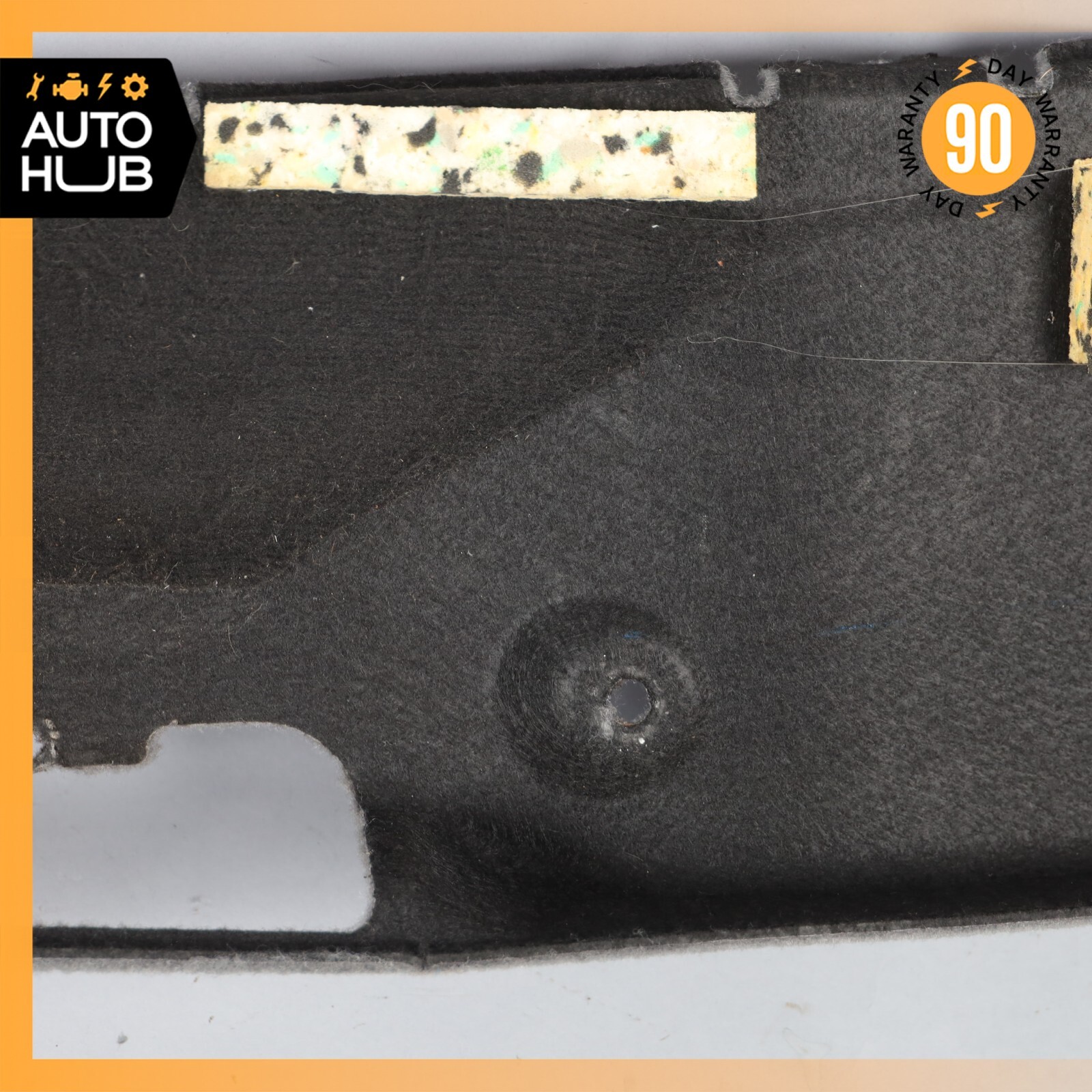 08-18 Maserati GranTurismo M145 Rear Trunk Lid Carpet Cover Trim Panel OEM