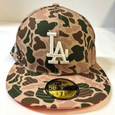 Los Angeles Dodgers MLB NE 1988 Duck Camo World Series Fitted Hat
