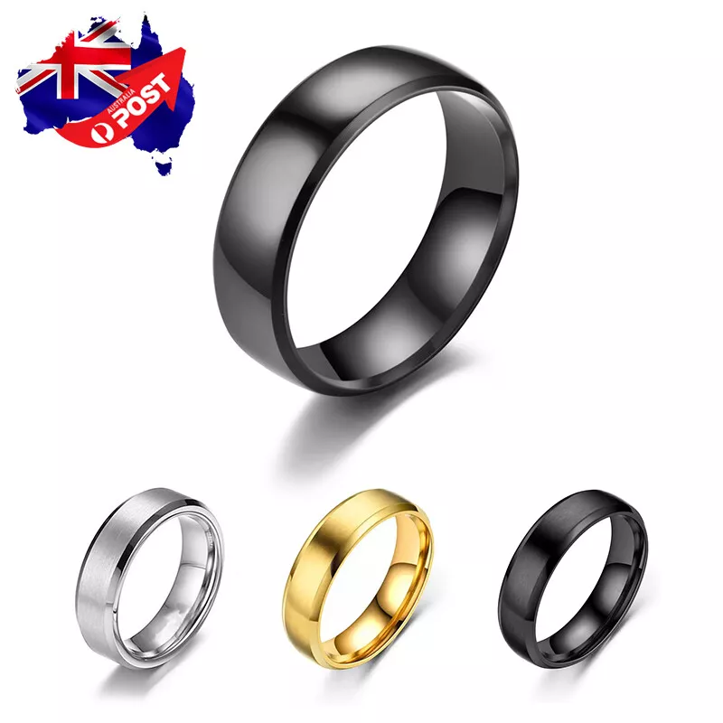 Titanium rings deals australia