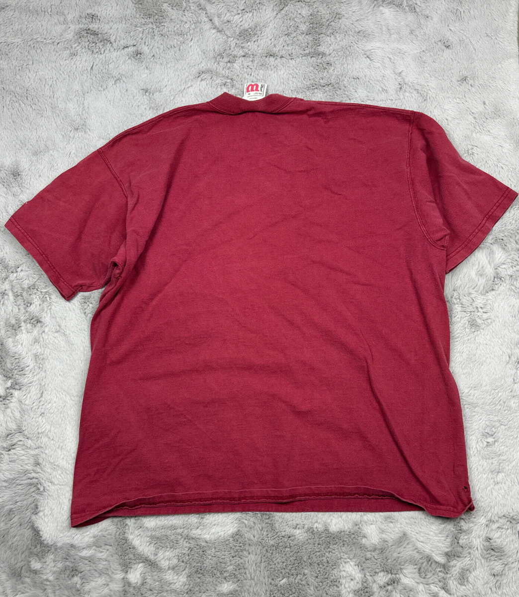 Vintage Wilson Shirt Mens Extra Large Red Athletic Wear Short