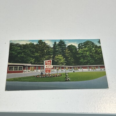 White River Junction Vermont Shady Lawn Motel Postcard Rare Vintage