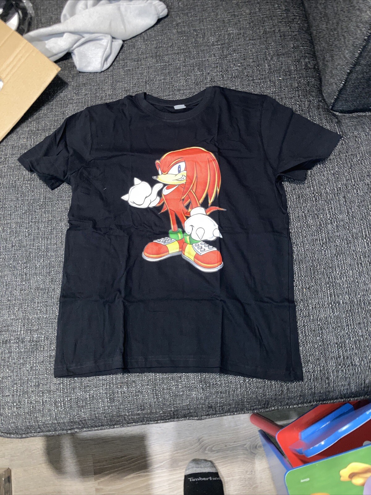 ALTRA T shirt uomo grafica top cartoni animati nocche punzone M