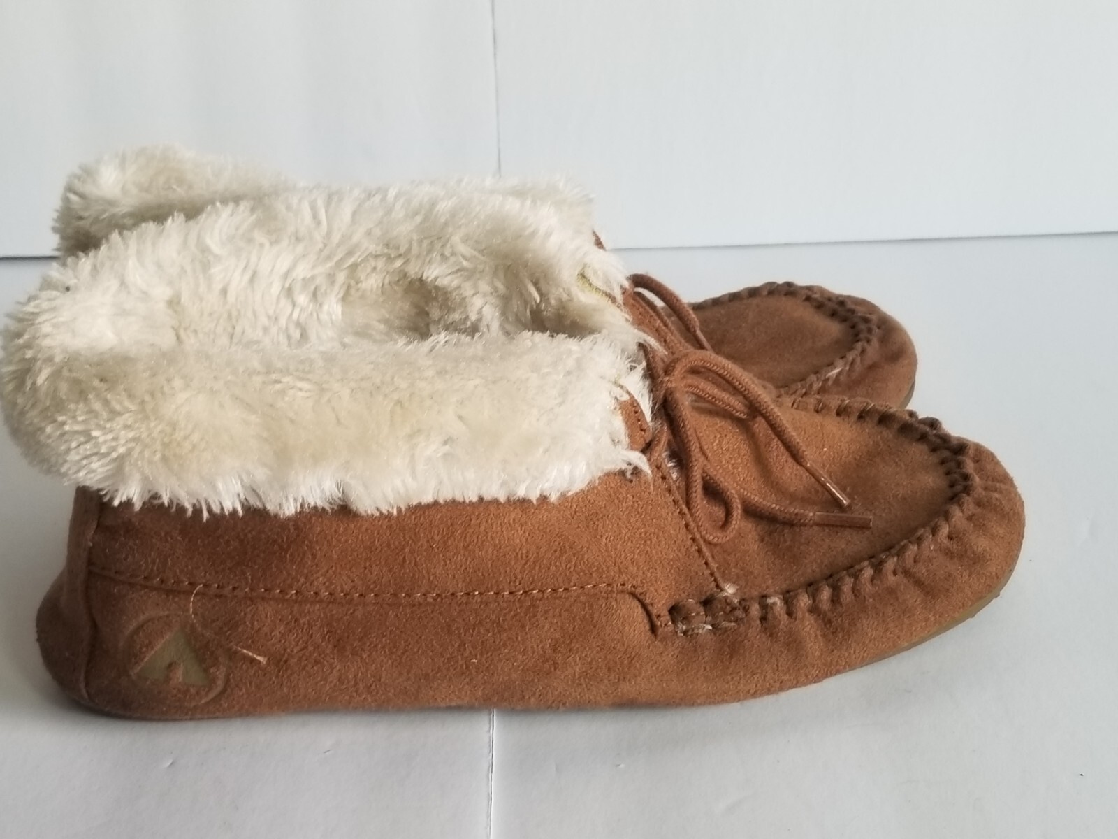 SAOLA Pantofole mocassino Airwalk da uomo taglia 6 5 suola rigida marrone chiaro