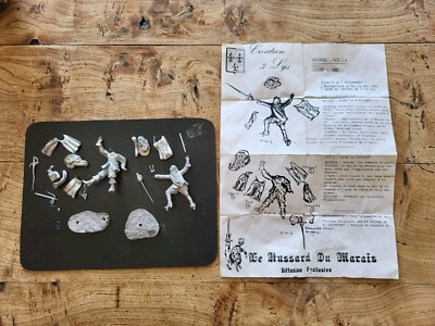 Figurines Plomb 54mm - Duel De Mousquetaires / Hussard - Pegaso Girona Durendal
