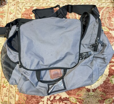 STEVE ABEL FLY FISHING 10 DAY TRAVEL BAG DUFFLE  W Nylon Wet Bag Included.