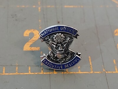 Sterling Silver NATIONAL DEFENSE EXECUTIVE RESERVE Pin
