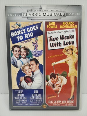 Nancy Goes To Rio / Two Weeks With Love DVD - 1950 Twin Feature - Jane Powell