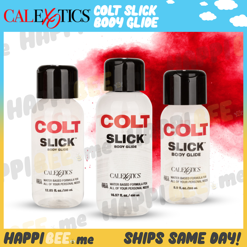 Colt Slick Body Glide Lubricant Wet Water Liquid Gel Lube Backdoor Anal  Glide