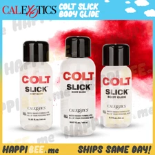 Colt Slick Body Glide Lubricant🍯Wet Water Liquid Gel Lube Backdoor Anal Glide