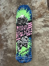 Paint It Black SIGNED Skateboard Deck UNUSED