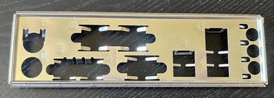 *NEU* ASUS H81M-D Plus *i/o Shield / Backplate / Slotblech / Blende*