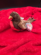 Ty Beanie Baby Early The Robin Bird Retired MWMT Birthdate March 20 1997