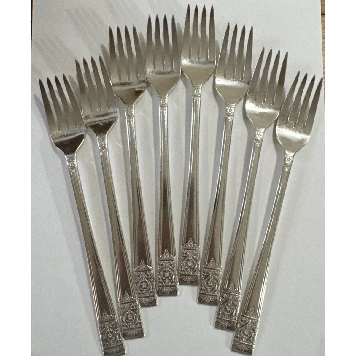 National Silver Co. Antique US Silver-Plated Flatware Inaugural
