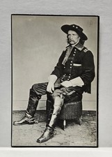 Major General George A. Custer Federal Army, Little Bighorn Battlefield Postcard