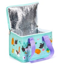 Recycled Plastic Lunch Bag Insulated Cool Bag Cute Cat Lunchbox Picnic Bags BNWT