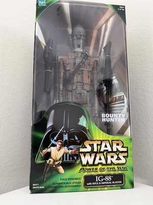 Hasbro Star Wars Power of the Jedi IG-88 Bounty Hunter Figure 2000 ESB