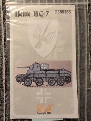 Echelon Decal Beute BT-7 - 1/35 