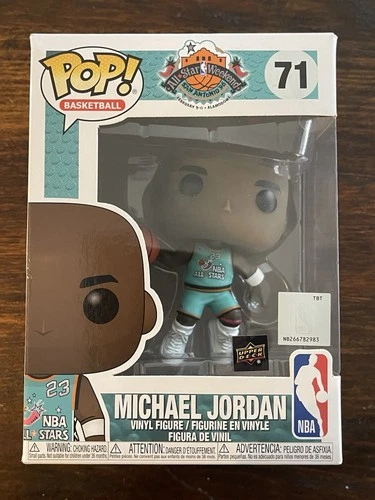 Funko Pop NBA: MICHAEL JORDAN (All Star Weekend) #71 Upper Deck Exclusive