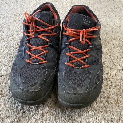 Ecco Biom Performance Terrain Gore-Tex Red and Black Hiking Shoes Size 45