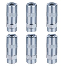 DUSCOKE 6 PCS Car Grease Gun Nozzle Tip, 1/8" NPT Metal Grease Gun Coupler Fi...