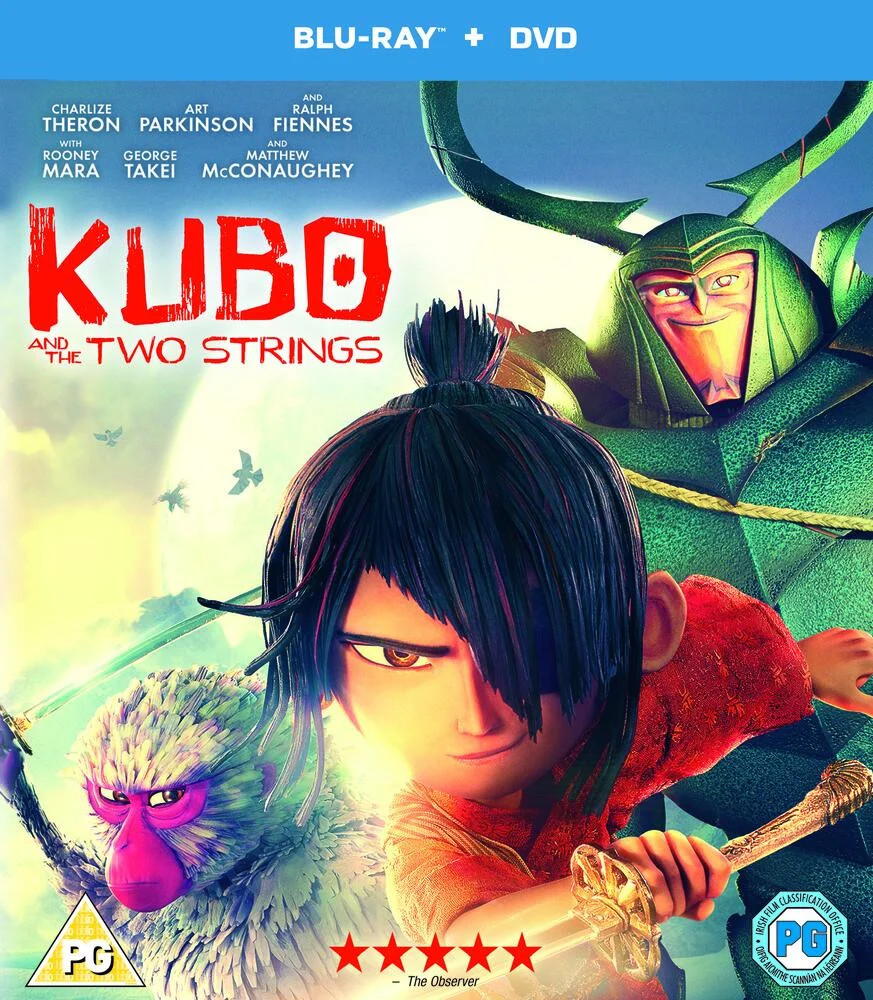 Kubo And The Two Strings Blu-Ray + DVD