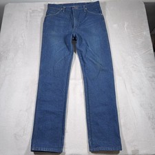 Wrangler Jeans Mens 35x34 Act. 34x33 Vintage Western 13MWZ Denim