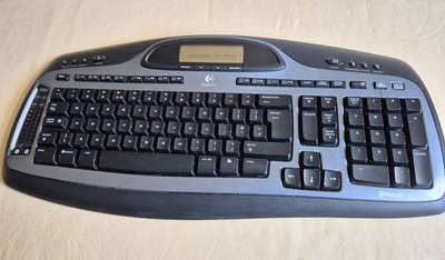 Logitech Bluetooth Desktop MX5000 Tastatur mit Lazer Maus - Kabelloses UK-Layout