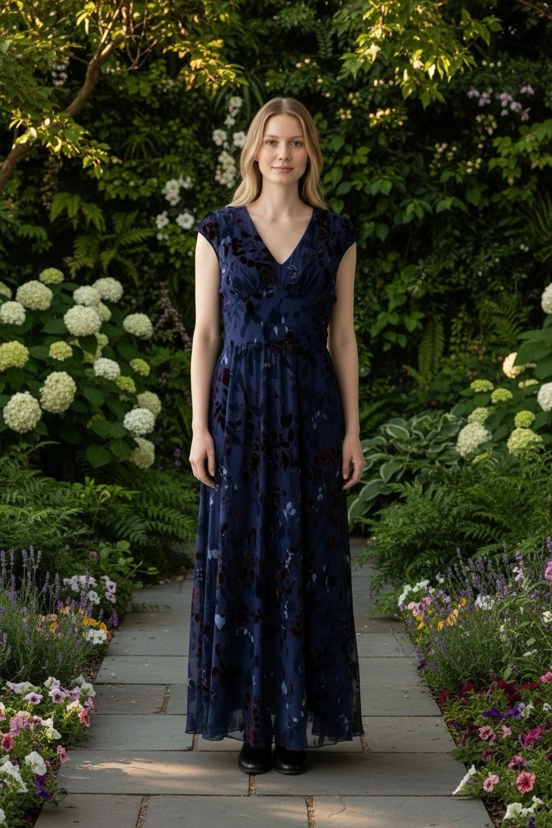 Silk Fit & Flare Dresses for Women for sale | eBay