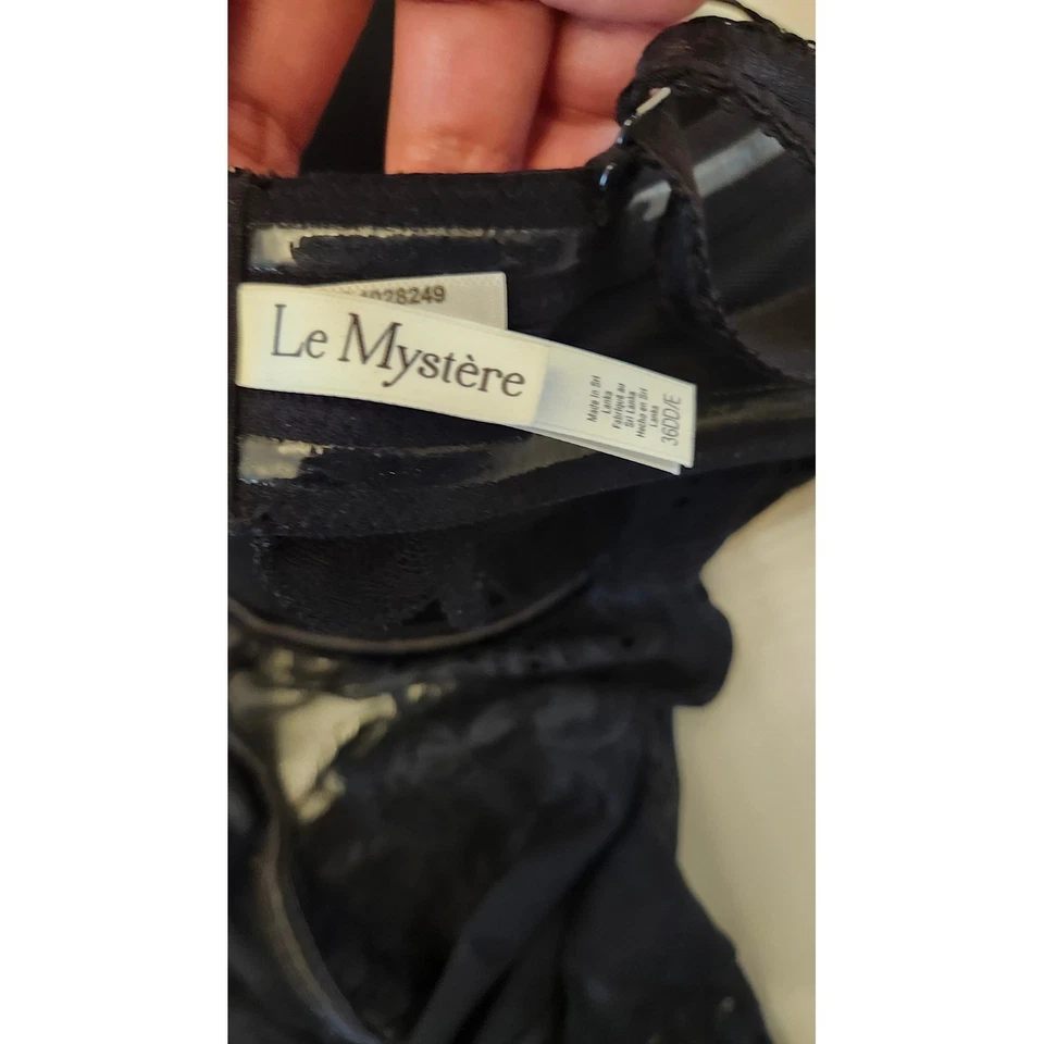 Sexy Body Le Mystere para Mujer Talla 36E Floral Encaje Con Aros Prendas moldeadoras Negro Foto 4 de 4