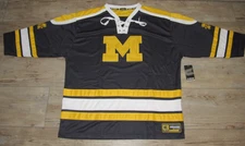 Colosseum Michigan Wolverines Lace-up Hockey Jersey size Men's 3XL